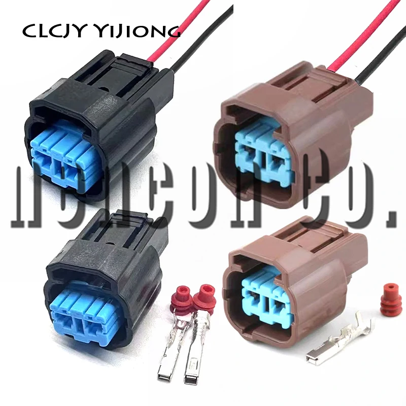 

1/5/10/20 Set 2 Pin 6189-0593 6189-0552 Car Gearbox Connector Plug Car Water Temperature Tank Sensor Plug for Honda
