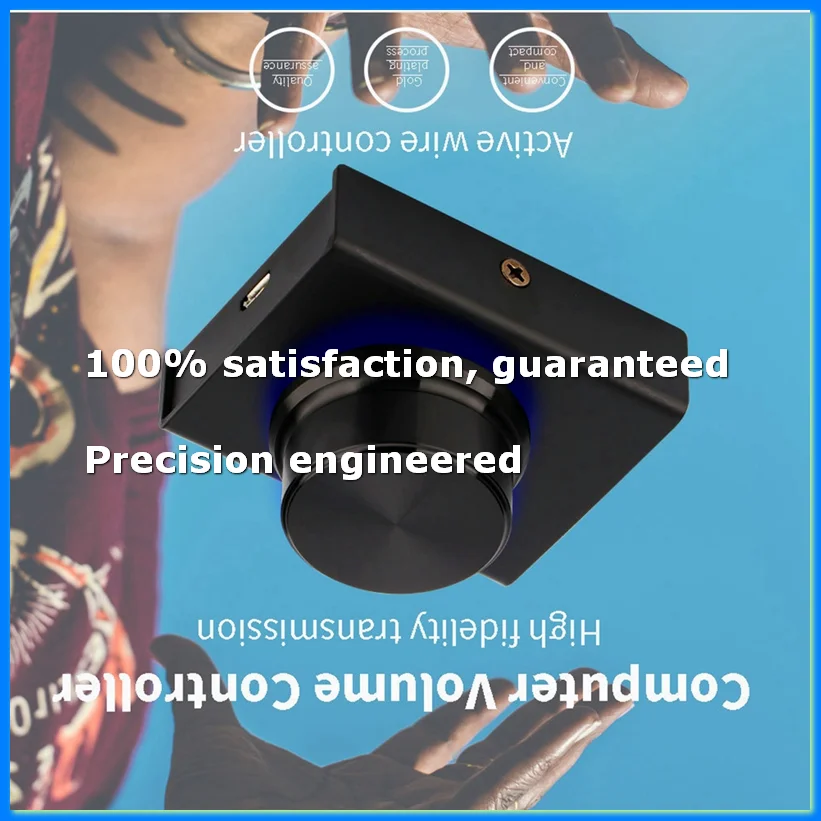 USB Computer Volume Controller Multimedia PC Speaker External Audio Volume Control Adjust Knob Replacement Accessories-A69M
