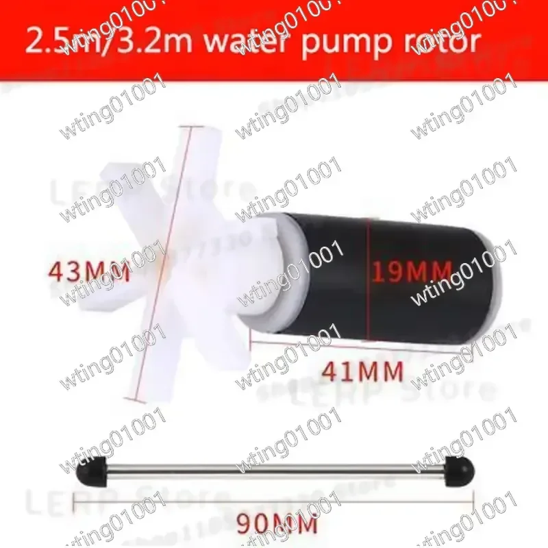for Carving Machine Submersible Water Pump Rotor Ceramic Shaft Core Mini Replacement High Durability Precision Fit
