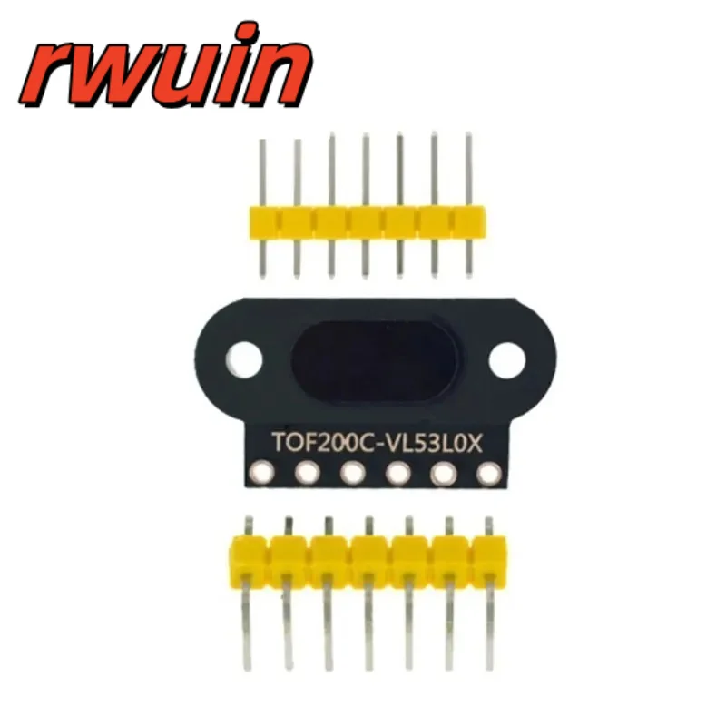 TOF050C 200C 400C Modul Sensor Jarak Laser Output IIC Jarak Waktu Penerbangan TOF untuk Arduino VL6180 VL53L0X VL53L1X