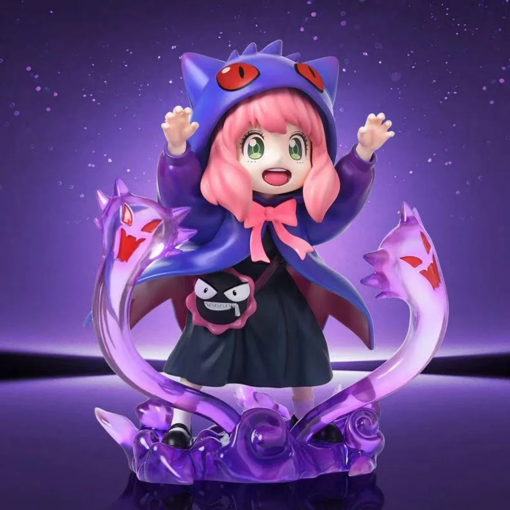 

Anime Character Spy Family Figurine, Annie Cosplay Ghost Figurine Model Desktop Ornament Gift