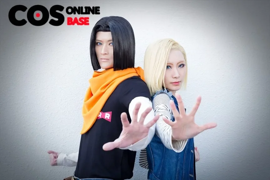 Android 18 Android 17 Cosplay Costume Custom sizes