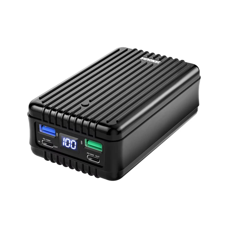 

Supertank Power Bank 100W Laptops Portable Charger 26800mAh with Dual USB-C PD and 2 USB-A Battery Pack