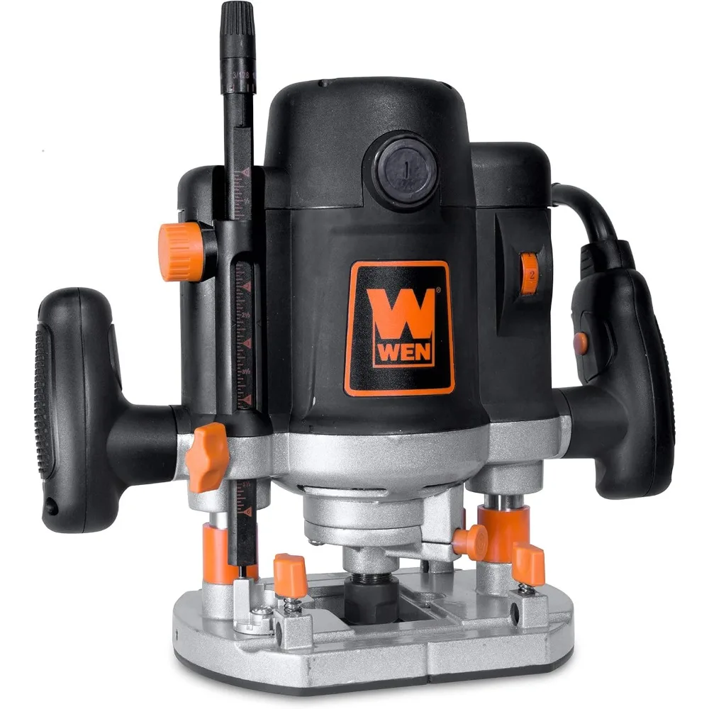 طقم توجيه سرعة قابل للتعديل بقدرة 15 أمبير لأعمال النجارة مع حقيبة حمل ودليل الحافة