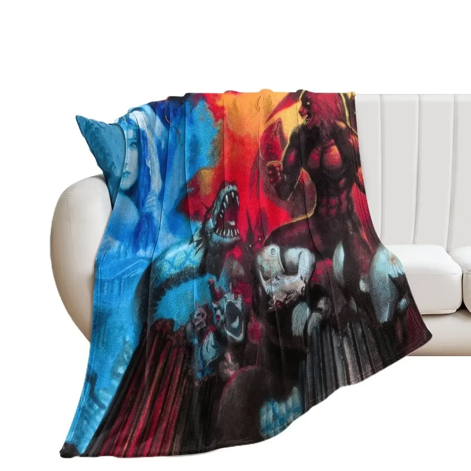 Altered Beast Throw Blanket Extra Large Throw valentine gift ideas Blankets