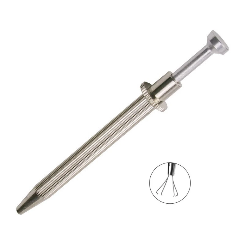 4 Claws Beads Holder Pick-Up Tool Diamond Gems Prong Holder Tweezer Catcher Grabber High Precision Body Piercing Tool