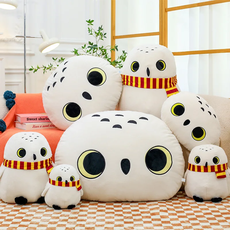 

Harry Potter Plush Doll 25-60cm Soft Scarf Owl Anime Pillow Cushion Collection Room Decor Birthday Gift for Fans