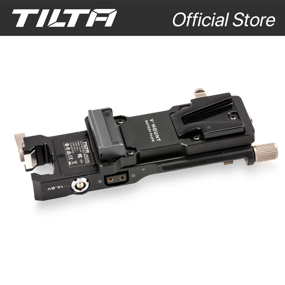 TILTA DJI RS2/RSC2 RS3 RS3 PRO Accessories TGA-PPK2-V V Mount Battery Plate to RS 2 Power Pass-through Plate Kit & Gold Mount