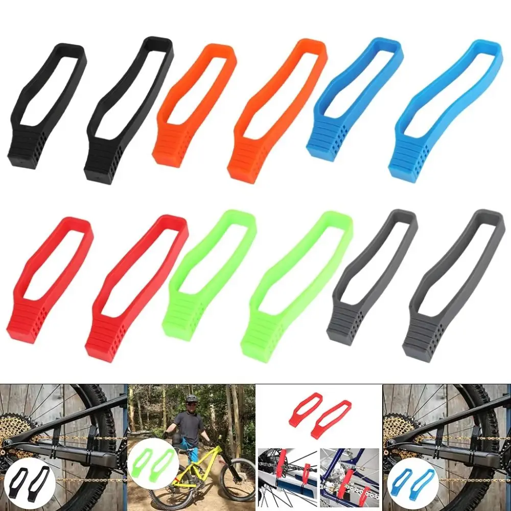 

New Silicone Bicycle Frame Protection Ultralight Soft Fork Guard Cover 6 Colors Bike Frame Protector Bicycle Accessories