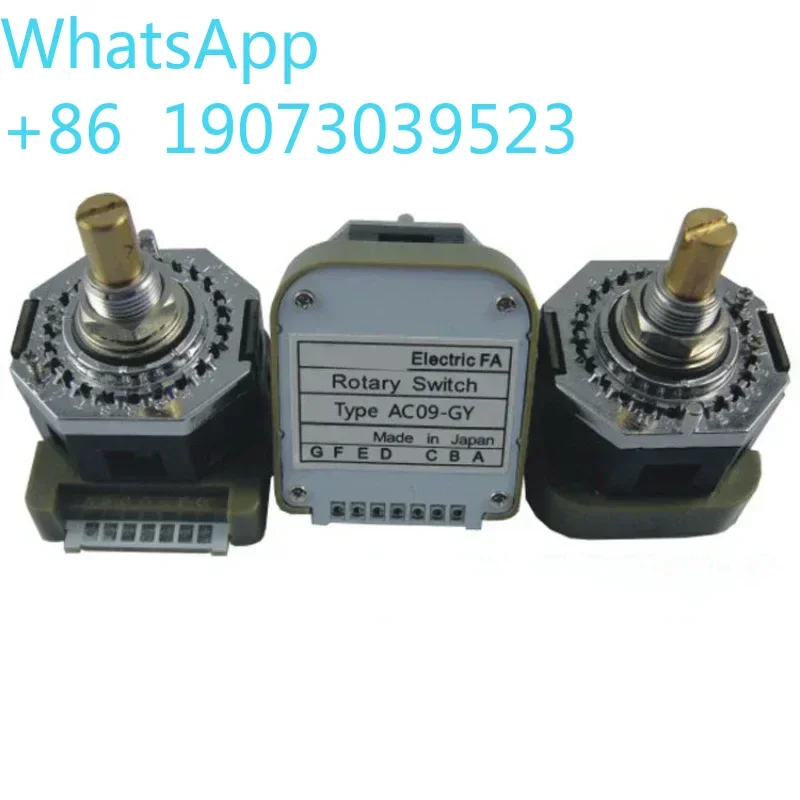 Interruptor giratório AC09-RX RY RZ AC09-CX CY CZ AC09-GX GY GZ