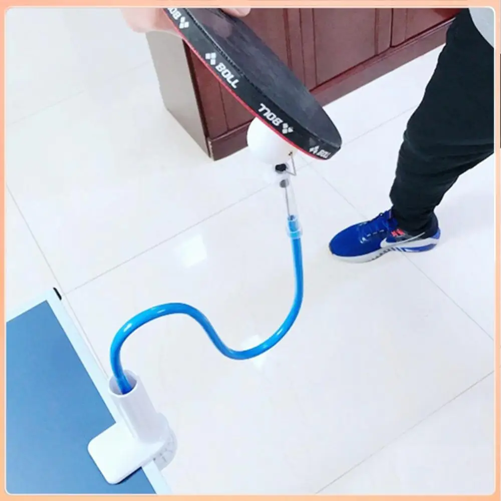

Table Tennis Ball Trainer Pingpong Practice Training Device Rapid Rebound Ping Pong Robot Trainer with Table Clamp for Beginners