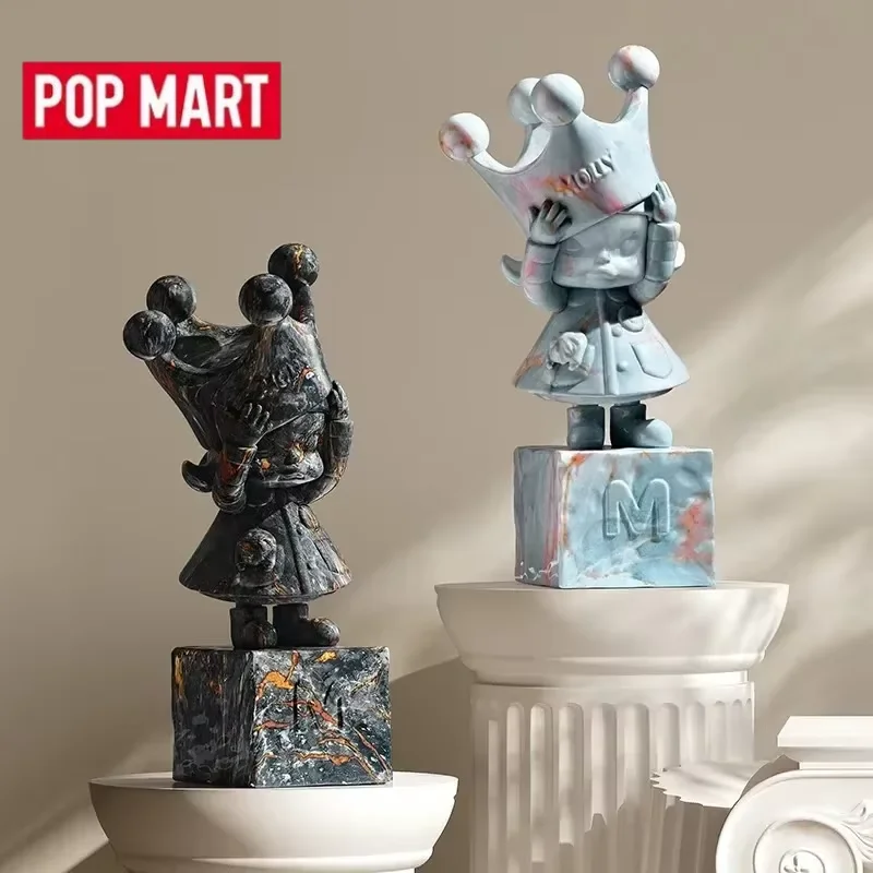 

POP MART MOLLY Anniversary Statues Classical Retro 2 Series Genuine Blind Box Toys Anime Action Figure Surprise Mystery Box