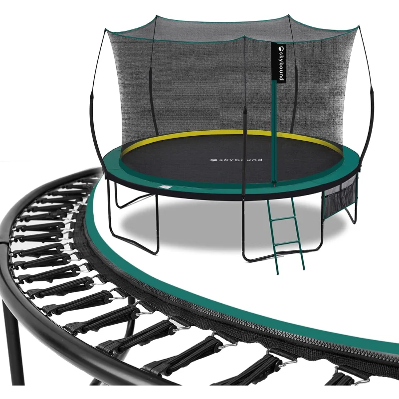 

SkyBound 14 FT 12 FT 10FT 8FT 6FT Springless Trampoline for Kids and Adults - Recreational Trampolines