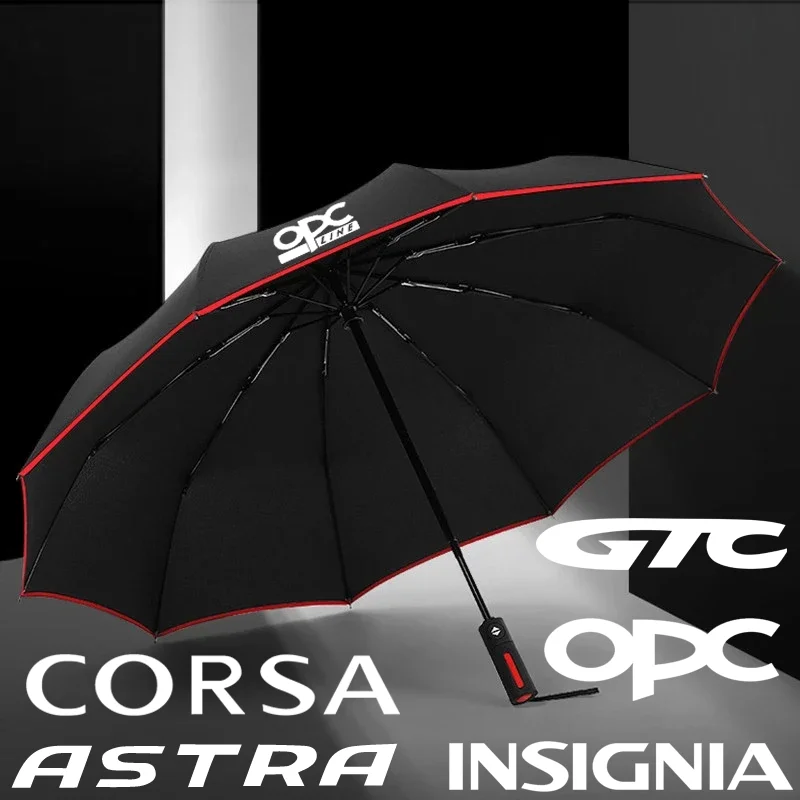 

Car Automatic Folding Windproof Sunshade Umbrella For Opel GTC OPC Line Astra Corsa Insignia Zafira Mokka Grandland Accessories