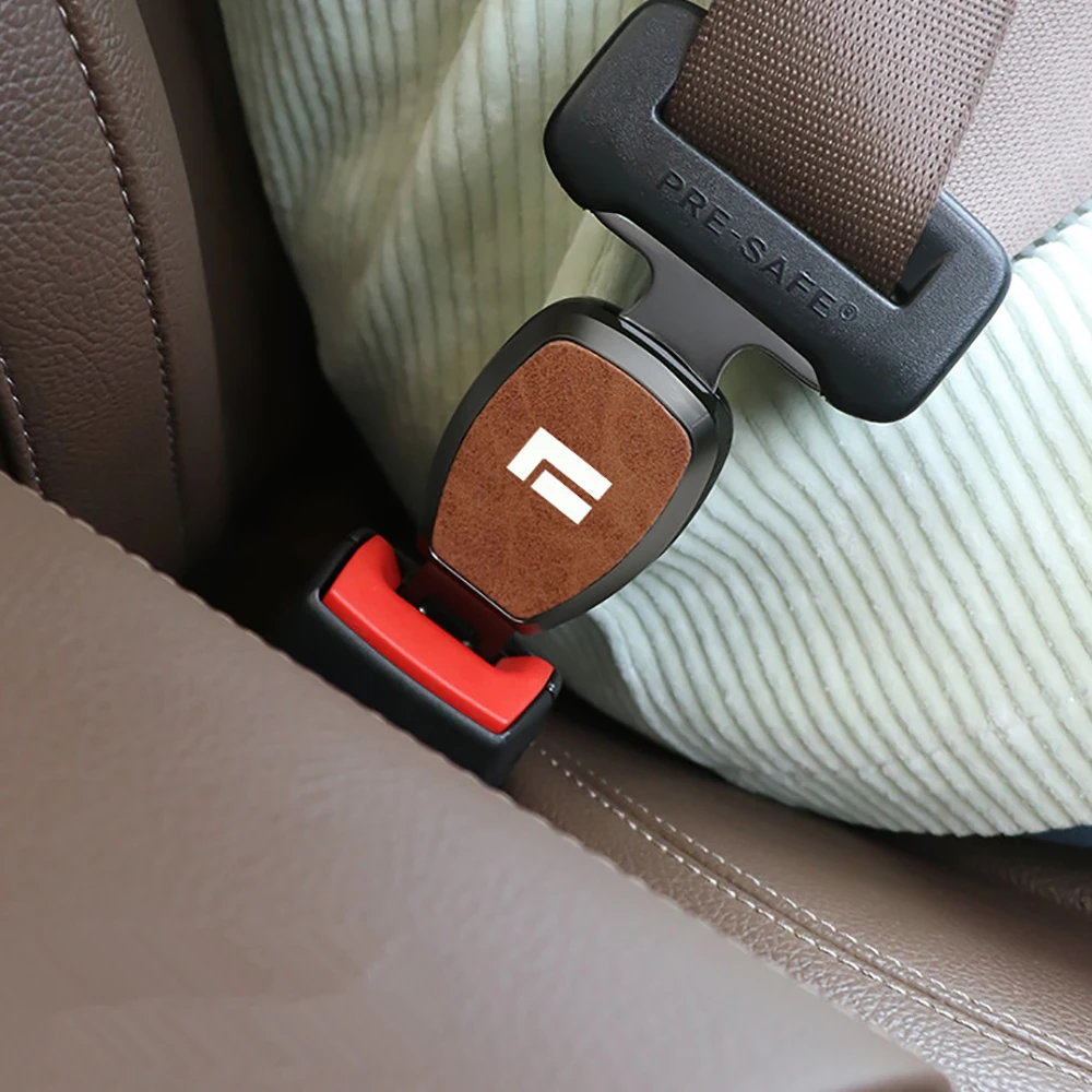 Car Seat Belt Extension Buckle For BAIC Jishi Polestone 01 Rox 01 2023 2024 2025 Seat Belt Buckle Interior Modified Accessories