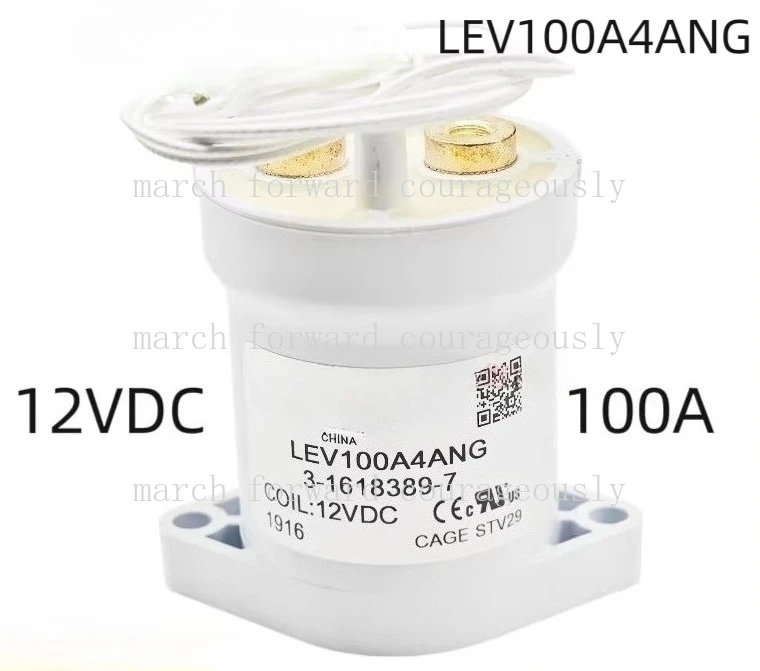 New for Tyco LEV100A4ANG 3-1618389-7 12V high-voltage direct current relay for automotive contactor