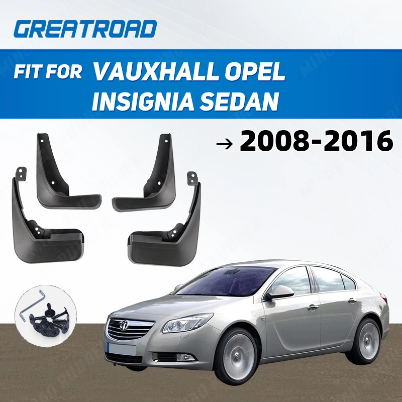 For Vauxhall Opel Insignia sedan 2008 2009 2010 2011 2012 2013 2014 2015 2016   Mudflaps Splash Guards Mud Flap Mudguards