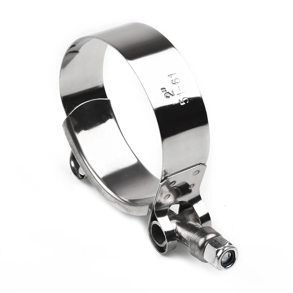 New Practical For Slip-on Type for exhaust Pipe Clamp 2In Calipers Motorcycle Parts Rear Stainless Steel 593935