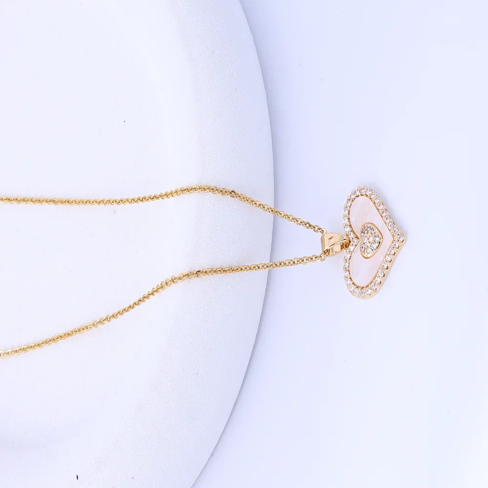 قلادة جميلة من الفولاذ التيتانيوم للنساء - فكرة هدية رائعة غير قابلة للتلاشي ومتعددة الاستخدامات، سلسلة سترة راقية مع بسيطة