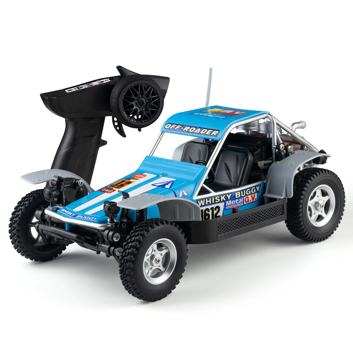 1/16 4WD RC Car 15km/h Electric Remote Control Vehicle High Speed 4x4 of-road Driving Climbing Crawler Toys for Children