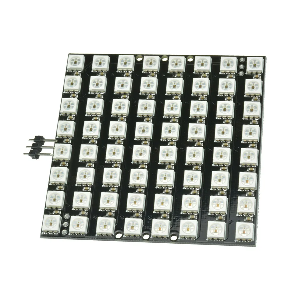 WS2812 LED 5050 RGB 8X5/8x8 LED Matrix 40 Bits 64 Bits Volle Farbe 5050 RGB LED lampe Panel Licht