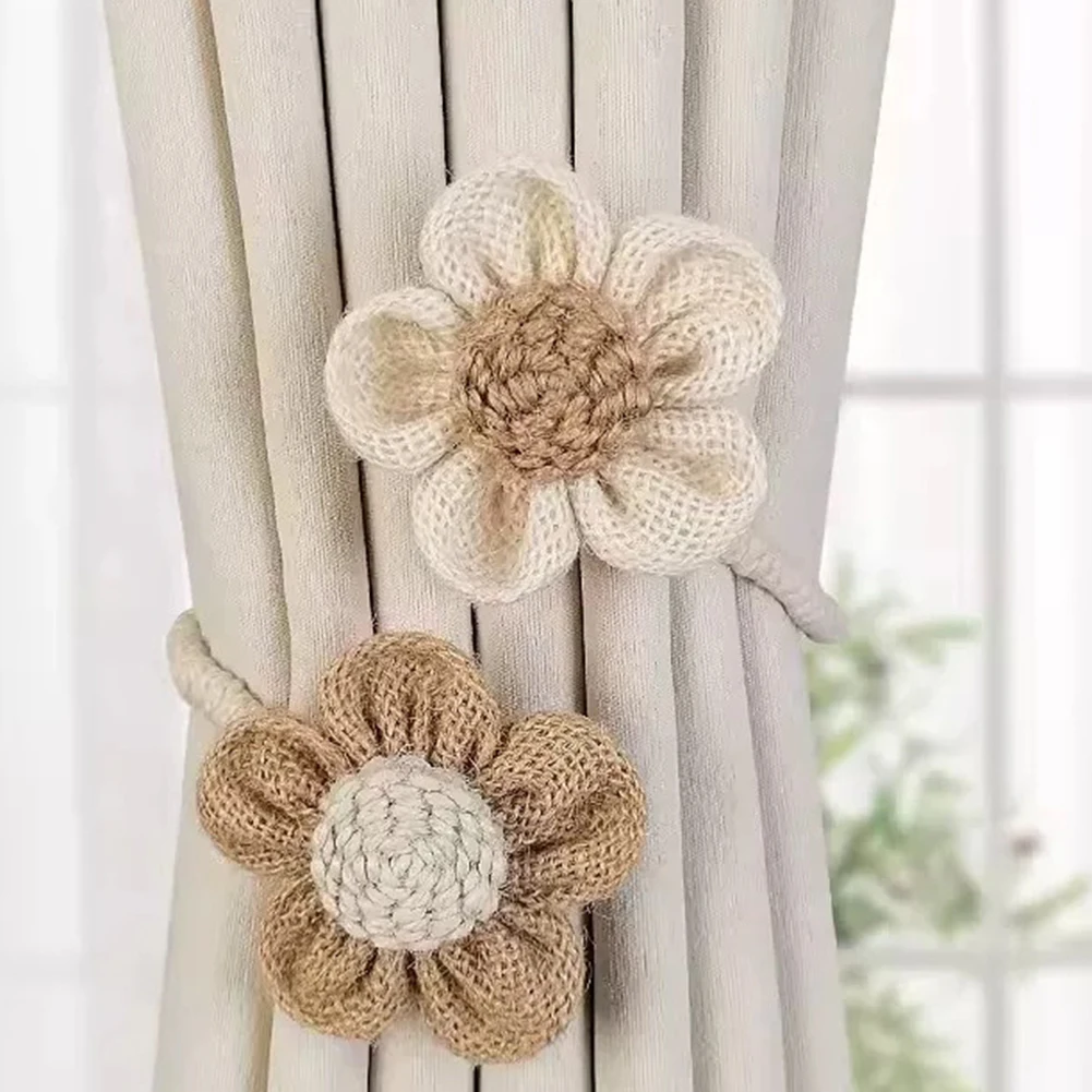 Curtain Styling 15.75 X 3.94 X 0.04 Inches Rope Curtain Holdbacks Elegant Curtain Ties User-Friendly Installation