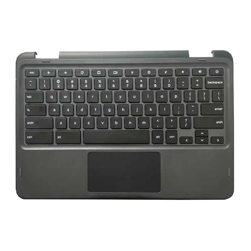S  For Dell Chromebook 11 5190 Palmrest Upper Case US Keyboard Cover Touchpad 096MGX