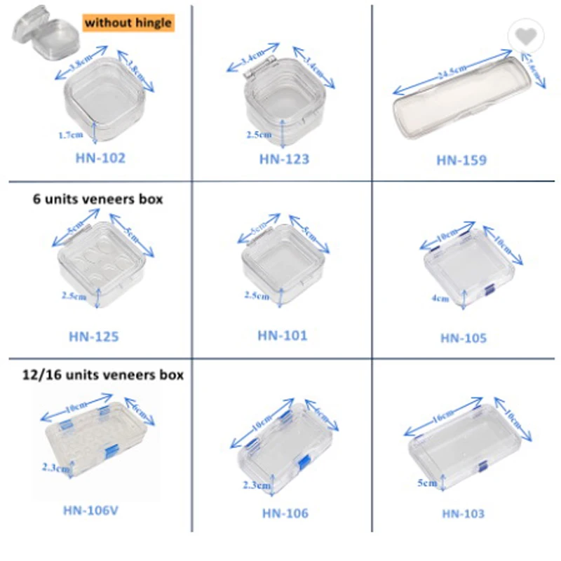 10 pcs Yilink Ceramic Blocks Boxes Compatible With CAD CAM Lab Materials