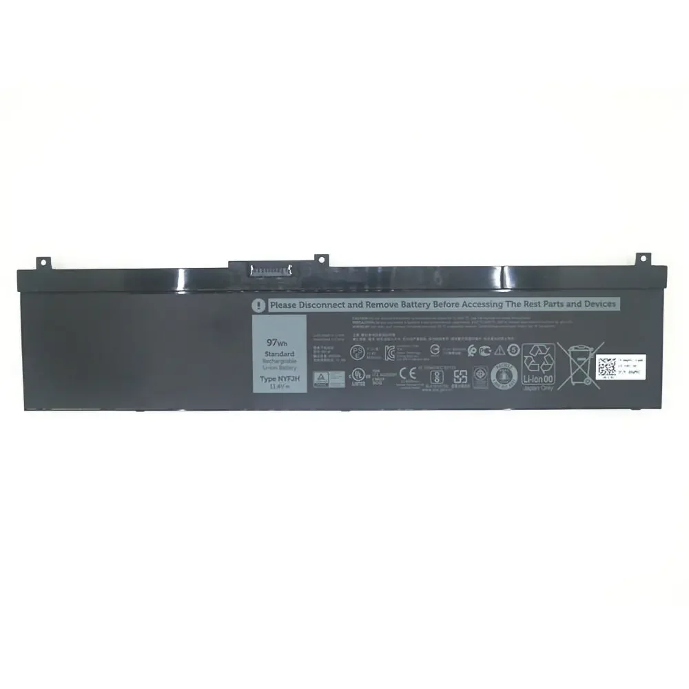 Imagem -03 - Nyfjh-bateria Original do Portátil 11.4v 97wh para Dell Precisão 7530 7730 7540 7740 P34e P74f 0wmrc Gw0k9