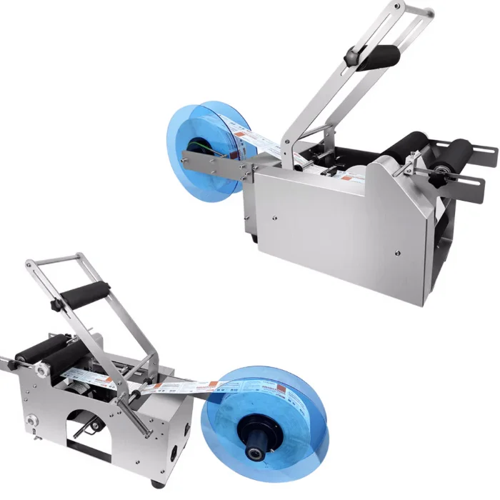 آلة وضع العلامات على الزجاجات المستديرة المحمولة آلة وضع العلامات اليدوية للزجاجات البلاستيكية #3