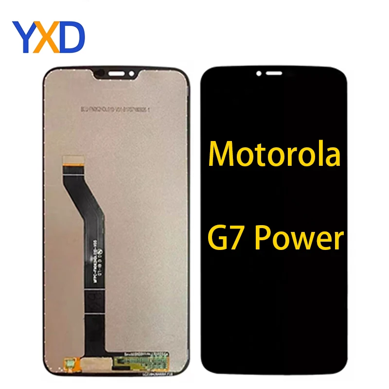 LCD Display For Morotola G7 Power LCD Display Touch Screen Digitizer Assembly For Motorola G7 Power LCD Screen Replacement