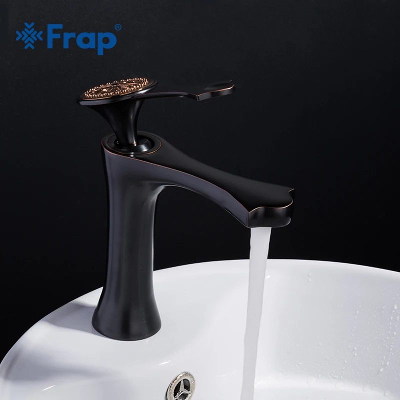 

Frap Antique Basin Faucet Bathroom Faucet Washbasin Faucet Sink Tap Cold Hot Water Mixer Antique ORB Tap Crane Torneira