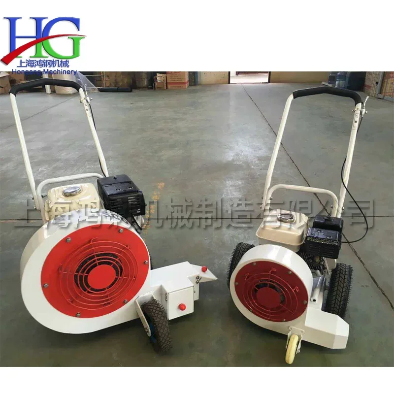 Road sweeping blowers Hand-push gasoline road blower Road gravel sweeper Small dust blower - dust collector