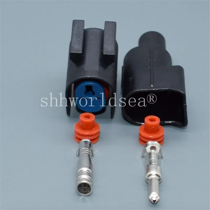 1Sets 1 Pin 98015-0001 2.8MM  Auto Plastic Housing Waterproof Connector Plut Wiring Terminal Socket 980150001