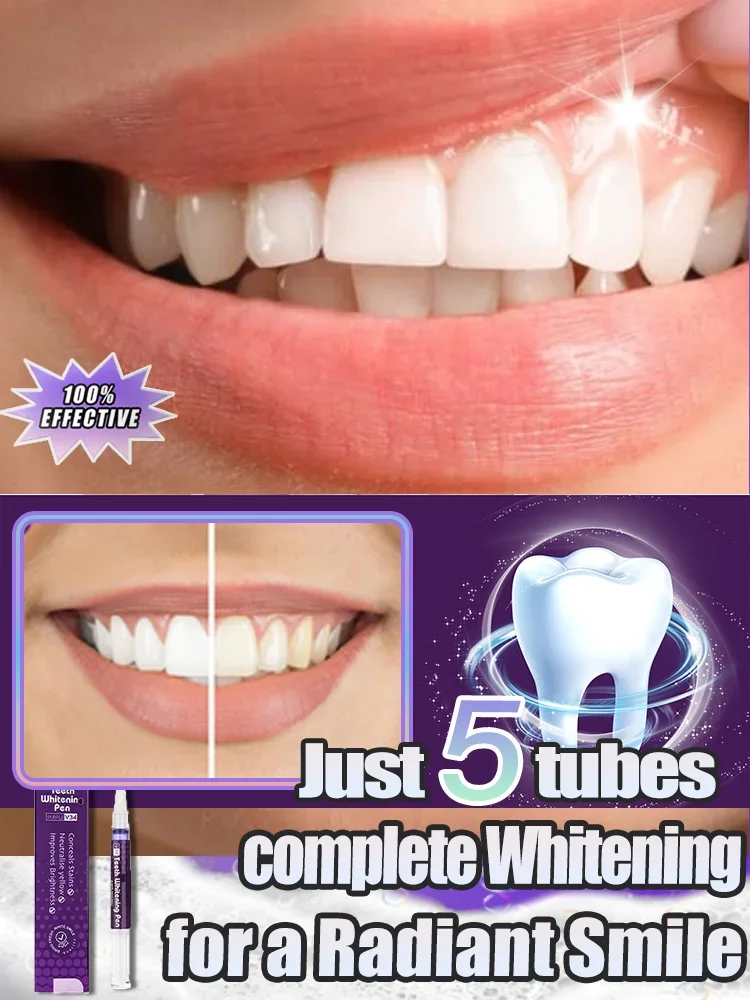 

Tooth Whitening Pen Dazzling White Teeth Whitening Pen Instant Teeth Whitening Pen Remove tooth stains Tooth Hygiene Care Tools