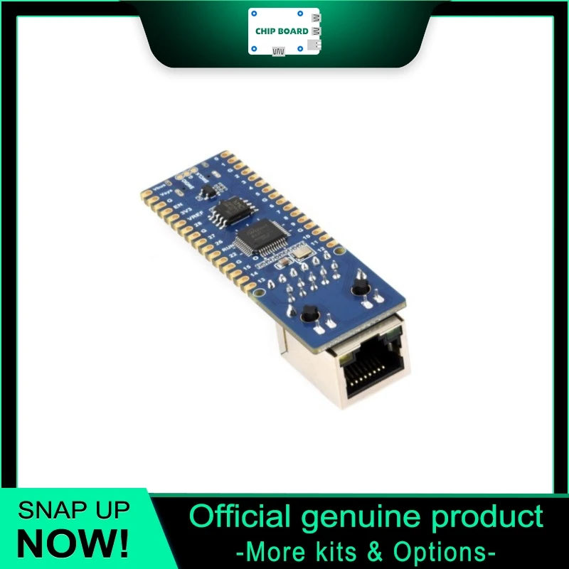 Waveshare RP2350-POE-ETH Board, W6300 Ethernet Controller, Dual Core MCU PoE Network Expansion