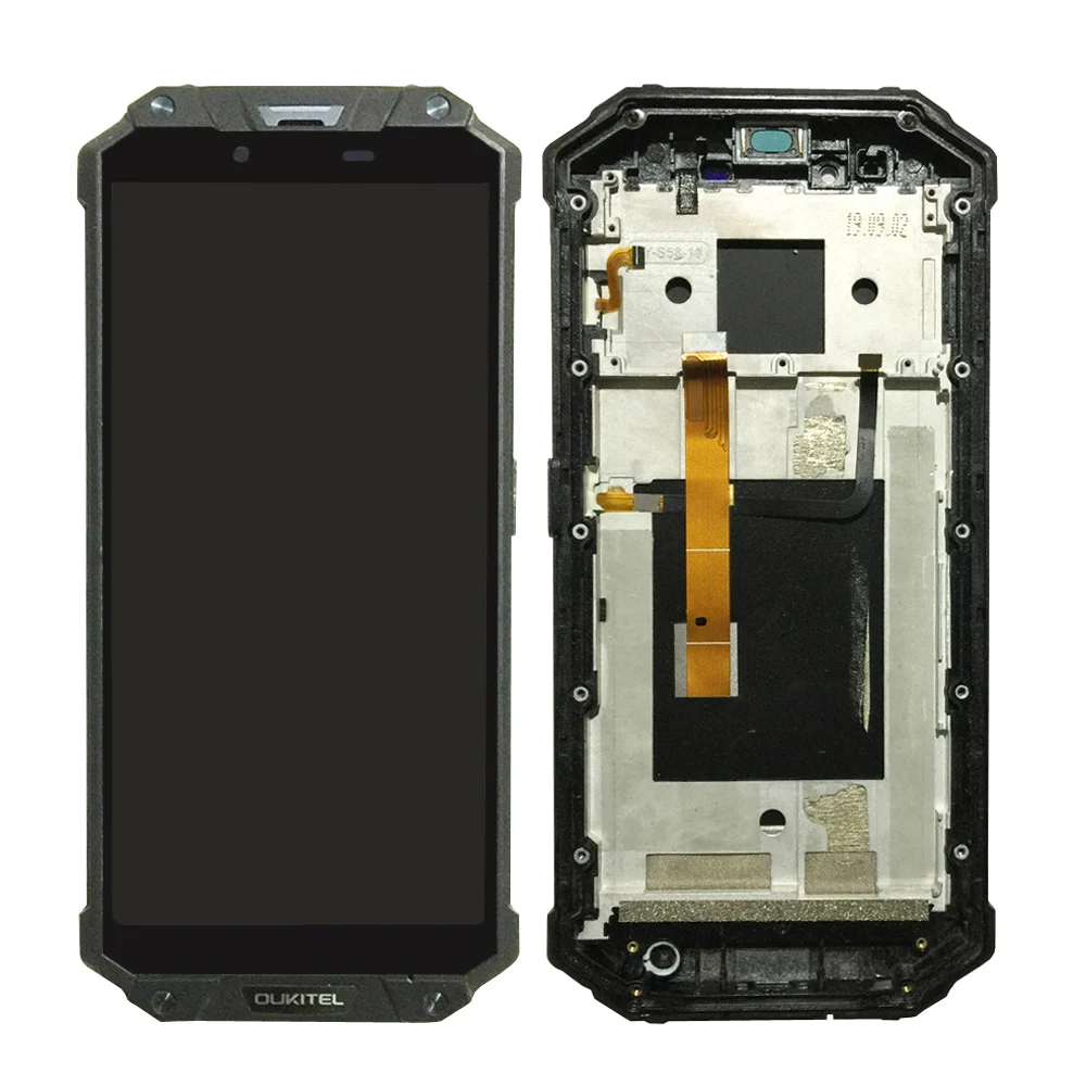 LCD Display+Touch Screen Digitizer Assembly For Oukitel WP2 WP1 LCD Screen Replacement,100% Tested