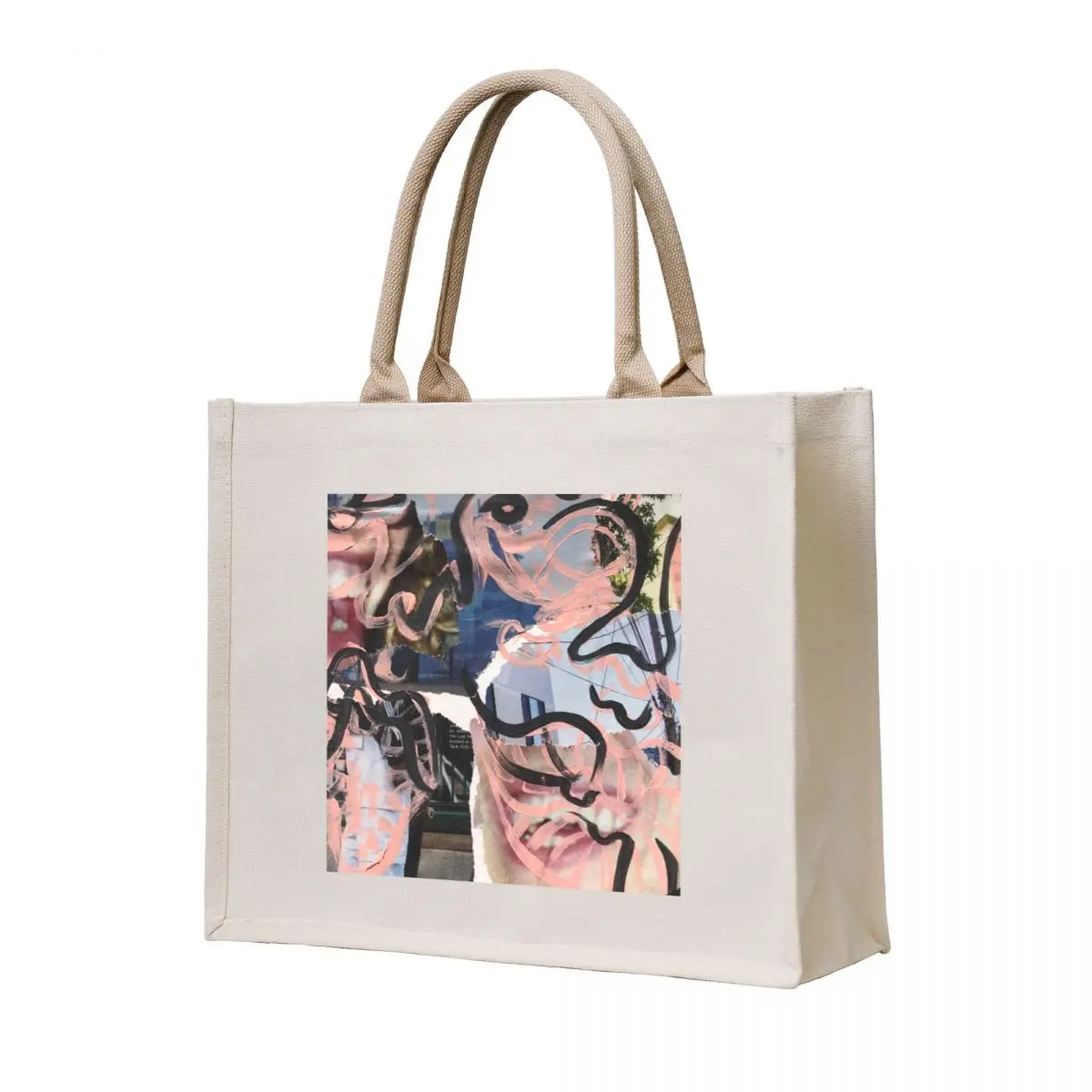 

Faces Tote Bag Women's tote bag Portable shopping bag Shopper