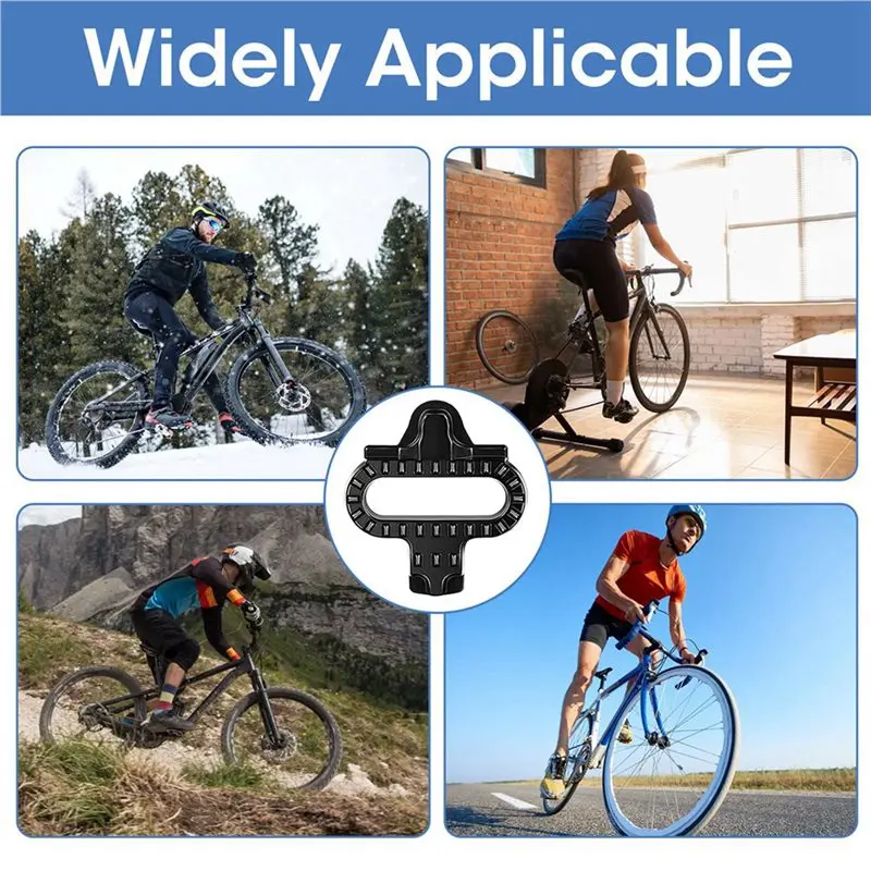 8X MTB Cleats For Shimano SH51 SPD Multi-Release Pedal Clips For Mountain Bike Shoes Cycling Bicycle Accessories Set view 4