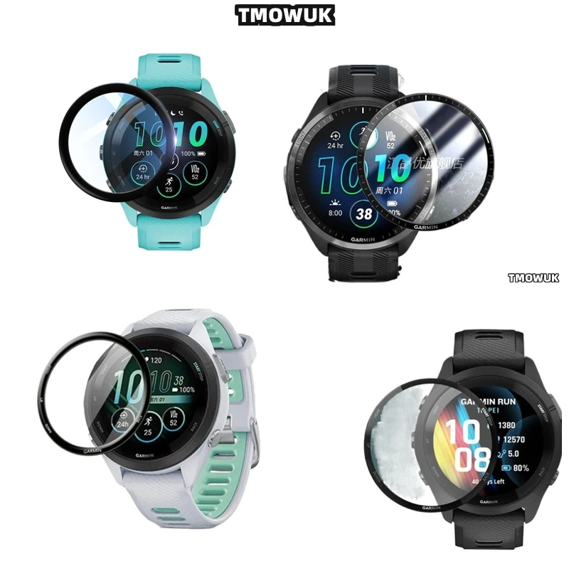 

For Garmin Forerunner 57 945 955 965 970 42mm 47mm Tactile Feedback Film, Retains Natural Feel