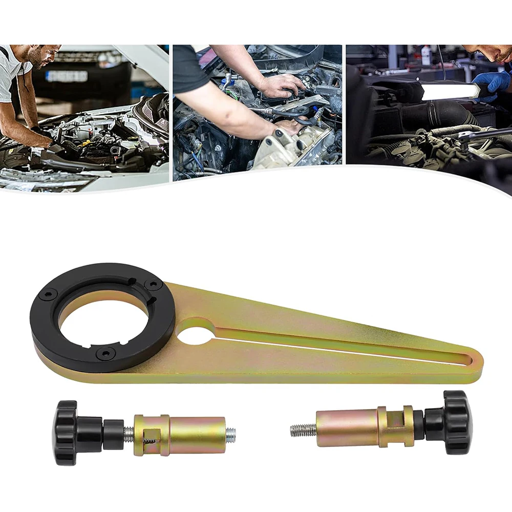 Outil de retrait de poulie de vilebrequin, outil de maintien d'amortisseur de vibrations 117220, outil de synchronisation de disque de courroie de vilebrequin pour BMW N47