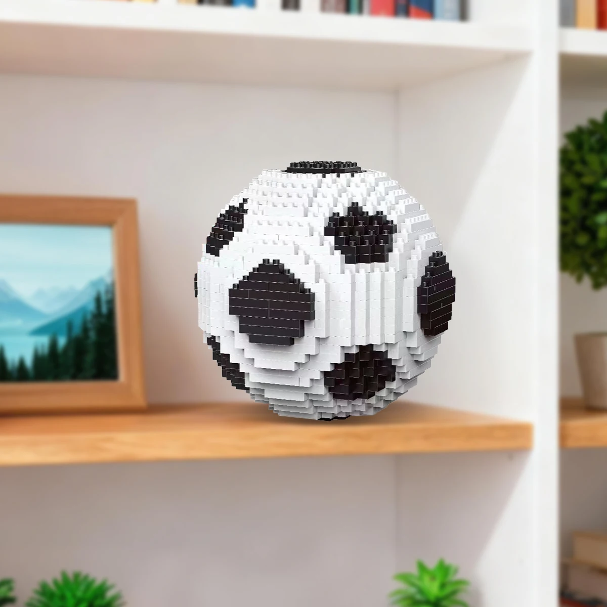 Fußball Basketball Baustein DIY Montage Puzzle Modell Spielzeug Sport Spiel Desktop Dekoration Kind Erwachsene Geburtstag Weihnachten Geschenke