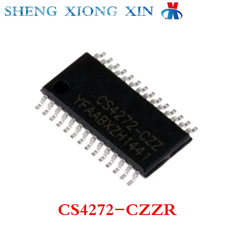 5pcs/Lot 100% New CS4272-CZZR TSSOP-28 Audio Interface Chip CS4272-CZZ CS4272 Integrated Circuit