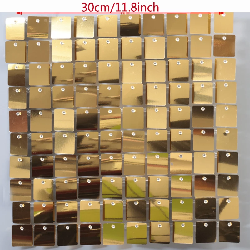 18-delige decoratieve glitterpanelen licht goud glans muur achtergrond bling foto achtergrond achtergrond voor verjaardagsfeestje decoraties
