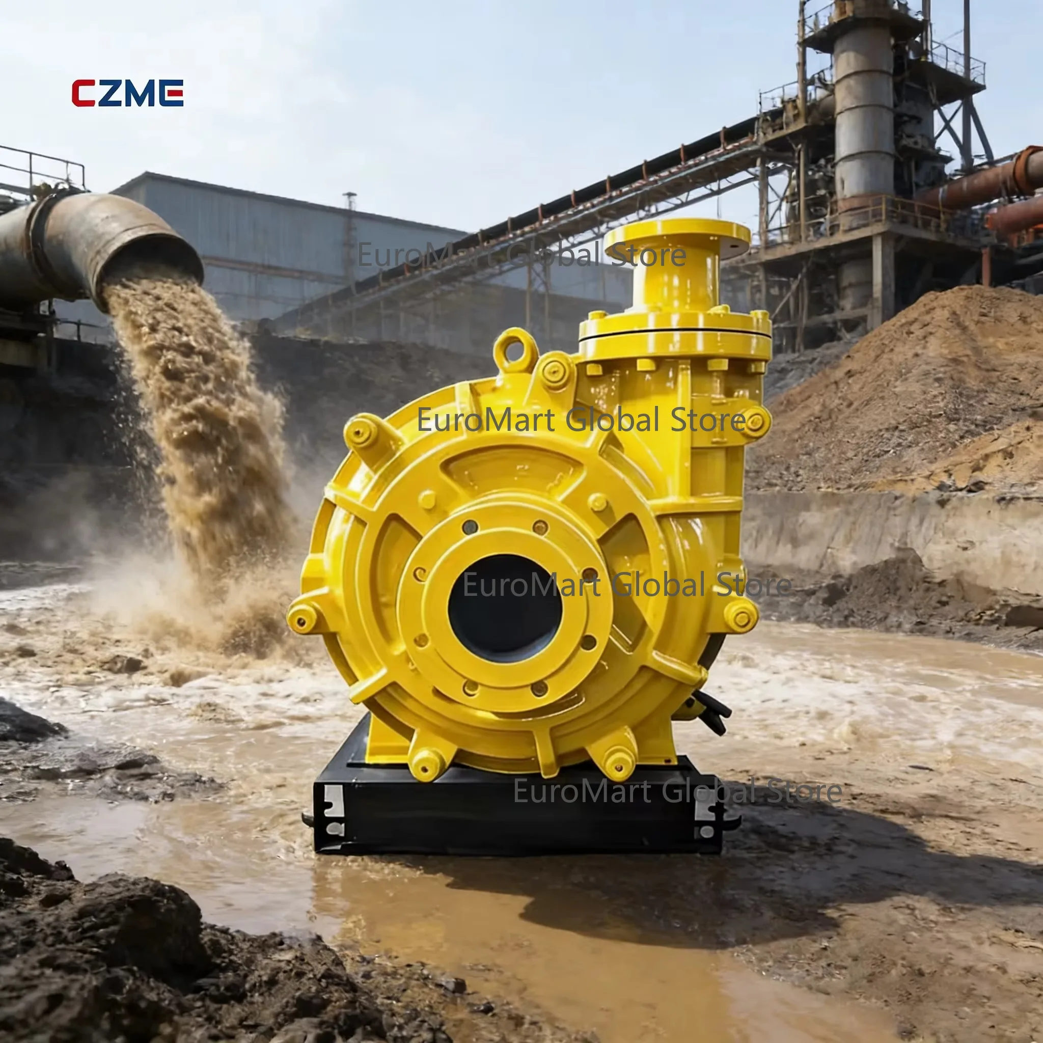 

Industry Centrifugal Dredger Dredging Sludge Abrasion Resistant Water Slurry Pump Mini Slurry Pump for Sand