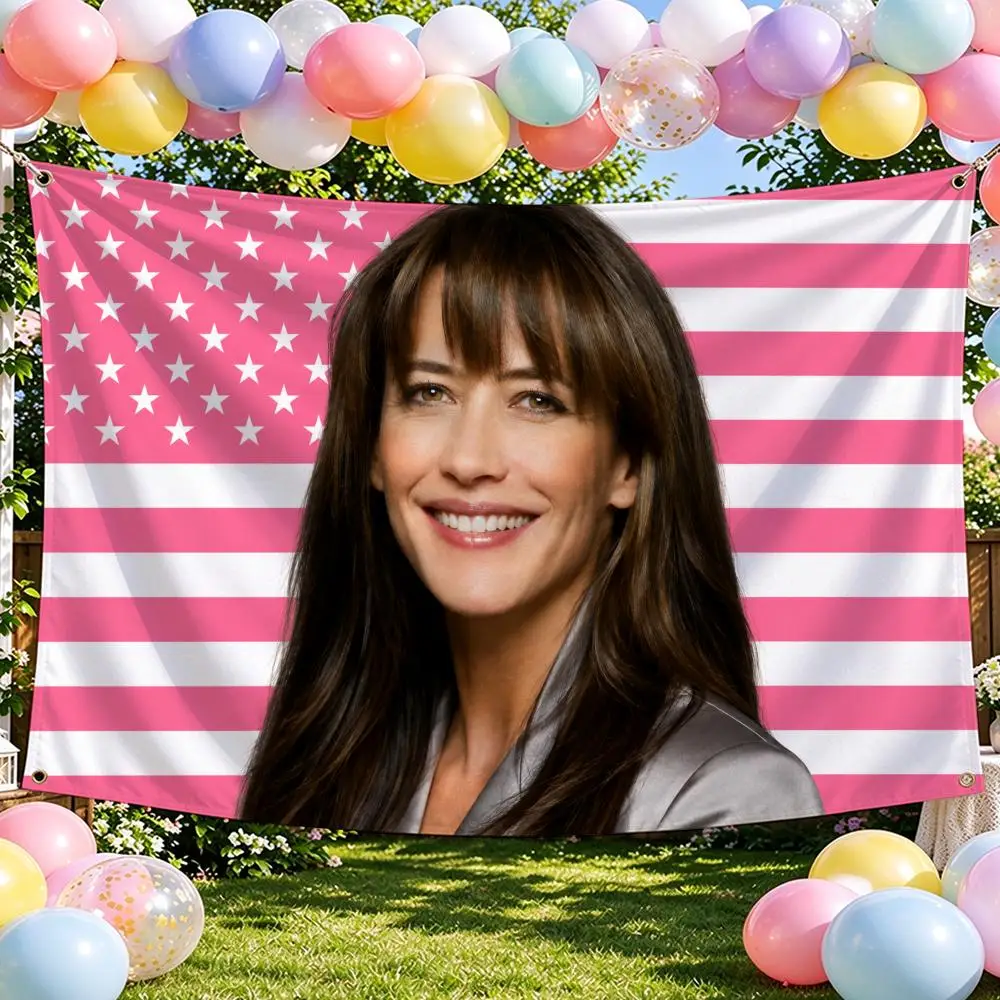 Sophie Marceau Flags Banner For Bedroom Outdoor Living Room Restaurant Bar Wall Decor Party