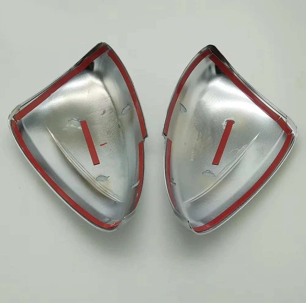 Car Stying Fit For Peugeot 301 308 408 508 2008 308S Door Side Wing Mirror Chrome Cover Rear View Cap Accessories