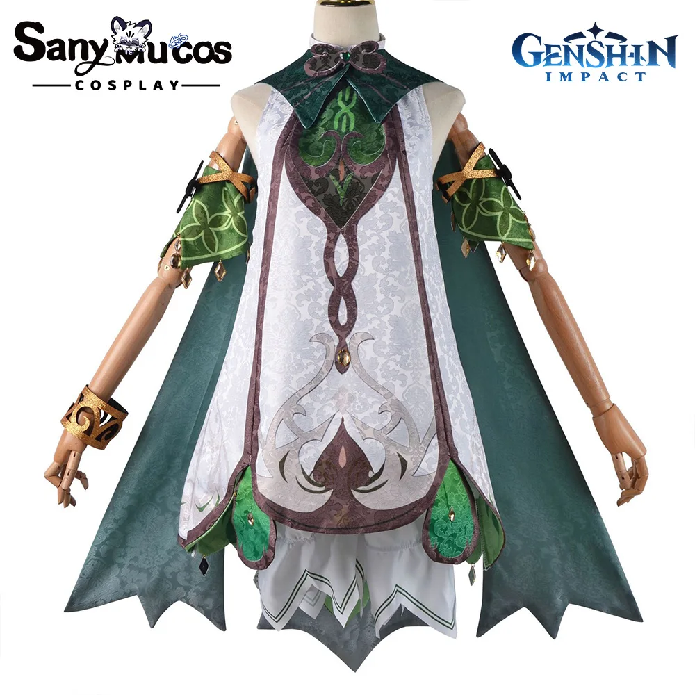 SanyMuCos-Robe Cosplay de Genshin Impact, Tenue Comic-con, Cadeaux d'anniversaire et de vacances, Grande taille, EN STOCK