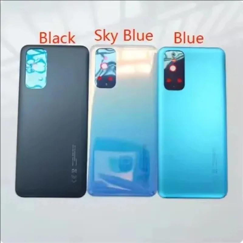 For Redmi  Note 11 4G / Note 11S Phone Housing Middle Frame+Battery Back Cover Case Panel Lid Rear Door With Camera Lens