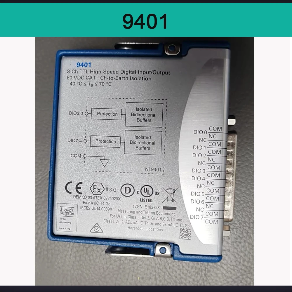 

For N-I Module NI 9401
